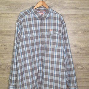Simms Men's Fleece lined shirt XXL